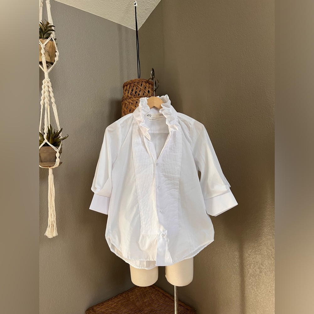 Kate Mchale Jensen Southern Lover Tux White Sz XS - Picture 4 of 9